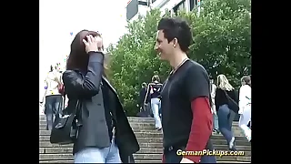 redhead teen picked near for mating tape